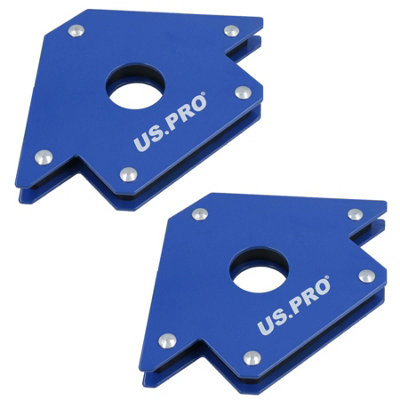 AB Tools 50Lb / 100mm Large Welding Magnet Holder Soldering Durable Body Pair from B&Q