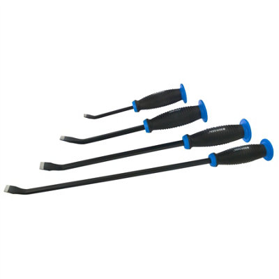 AB Tools Pry Bar / Wrecking / Crow / Crowbar With Handle Guard 4Pc 200mm600mm from B&Q