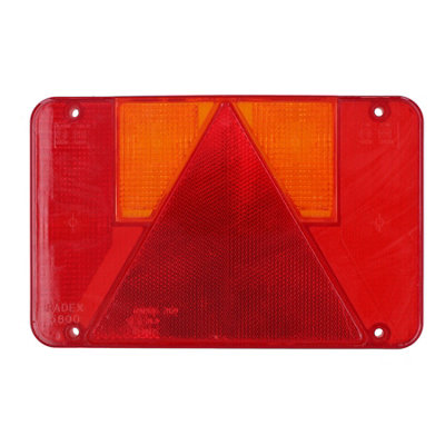 Ab Tools Light Trailer Lens Radex Replacement Right For Ifor Williams Indespension