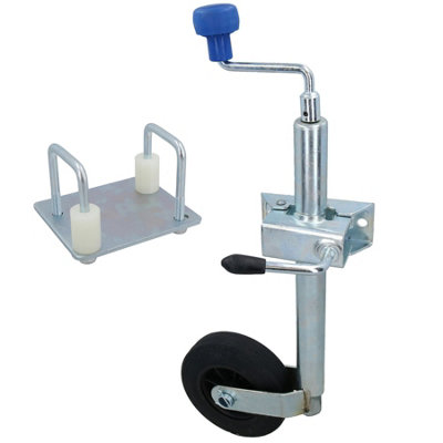AB Tools 34mm Jockey Wheel With Clamp Mount For Erde Daxara from B&Q