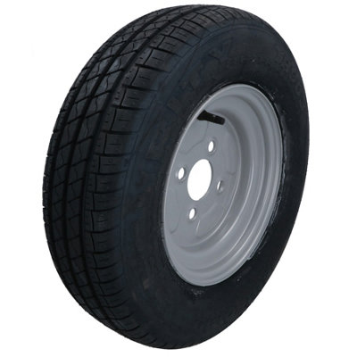 AB Tools 100mm Pcd Trailer Wheel & 145 R10 8 Ply Radial Tyre Trsp01 from B&Q