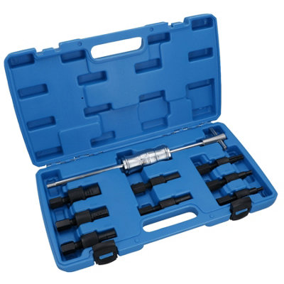 AB Tools Inner Internal Bearing Puller Remover Slide Hammer Set 8-32mm 9Pc Blind Hole from B&Q