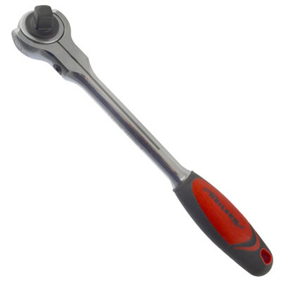 AB Tools 1/2" Drive Flexi Swivel Head Twister Reversible Ratchet Rotating Head Extra Long