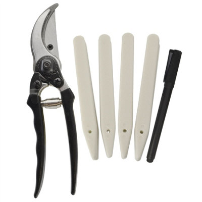 B&Q -  Plant Pruners Cutters Secateurs And Plant Labeling Tags Sticks Pen Markers
