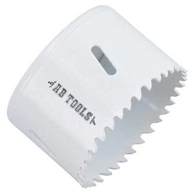 AB Tools 67mm Hss Hole Saw Bi-Metal Blade Cutter Drill Cuts Steel / Iron Etc from B&Q
