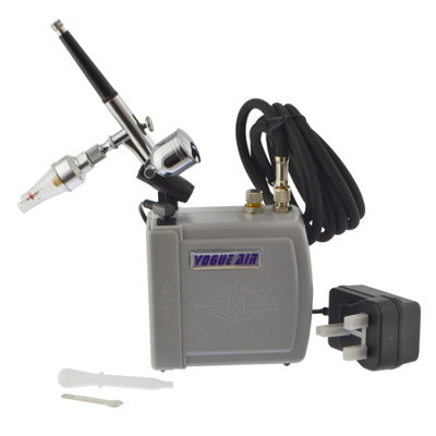 AB Tools Portable Mini Air Brush And Compressor Paint Gun Airbrush Kit