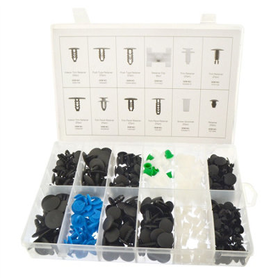 Ab Tools Fiat Trim Clip Assortment Set Retaining Retainer Grommet Clips Fixings 308Pc