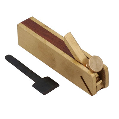 AB Tools Bull Nose Brass Plane Hobby Tool Woodworking Carpenter Craft Work from B&Q