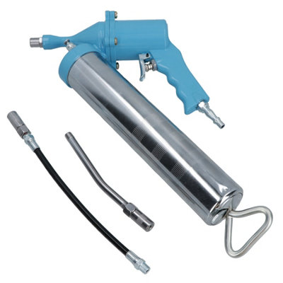 AB Tools 14Oz Air Grease Gun Pump With Rigid And Flexible Extension Lubricating from B&Q