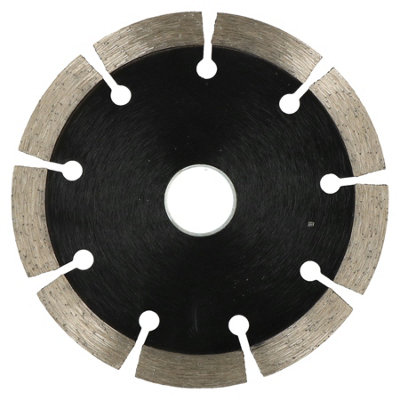 AB Tools Diamond Blade Cutting Disc 115mm 4-1/2" 22.2mm Bore Brick Steel Concrete At008 from B&Q