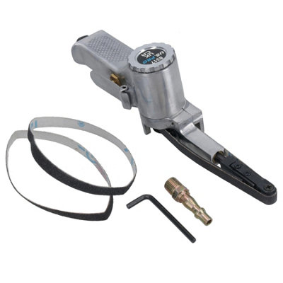 Ab Tools 10Mm Wide Air Finger Belt Sander Power File Detail Sanding Paint Rust Removal