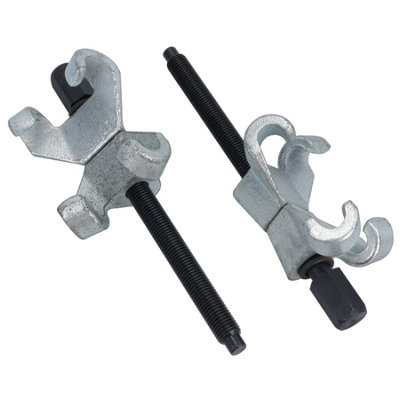 AB Tools Heavy Duty Coil Spring Compressor Twin Hook Clamp Suspension Struts Clasp from B&Q