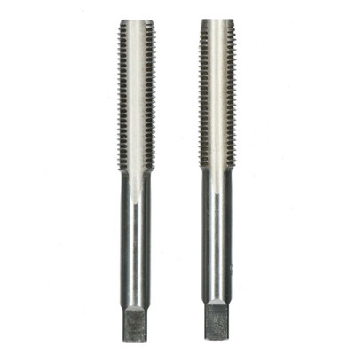 AB Tools M12 X 1mm Metric Tap SetTungsten SteelTaper And Plug Thread Cutter from B&Q