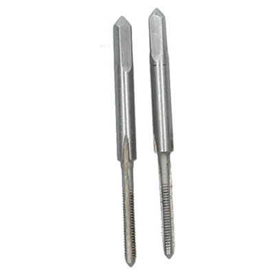 AB Tools M2 X 0.4mm Metric Tap SetTungsten SteelTaper And Plug Thread Cutter Td035 from B&Q