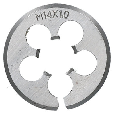 AB Tools M14 X 1mm Metric Die NutTungsten SteelThread Cutter 1.5" (38mm) from B&Q