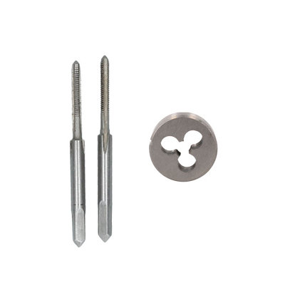 AB Tools M2 X 0.4mm Metric Tap And Die Tungsten Steel Taper And Plug from B&Q