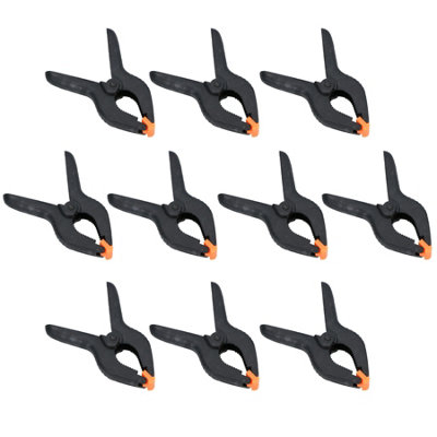 AB Tools 61/2" Plastic Market Stall Clips / Clamps Grips Holder 10 Pack from B&Q
