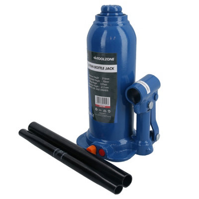 AB Tools 5 Ton Telescopic Hydraulic Bottle Jack Lift Car Van from B&Q