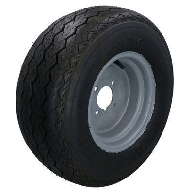 AB Tools Trailer Wheel & Tyre 20.5 X 8.010 4" Pcd 4 Ply Trsp13 from B&Q