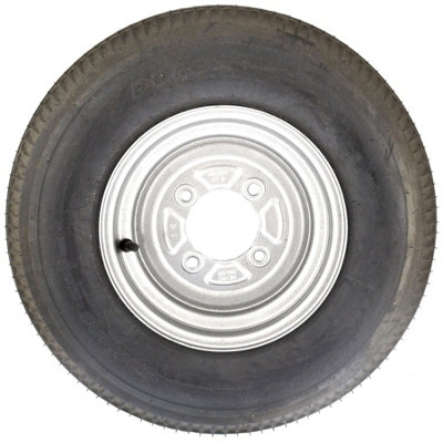 AB Tools Trailer Wheel & Tyre 5.00-10 For Erde Daxara 115mm Pcd 4 Ply Trsp19 from B&Q