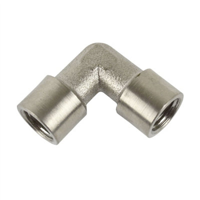 AB Tools 1/4" Bsp Elbow 90 Degree Angle Fitting Female To Female Air Line Pipe Ft093 from B&Q