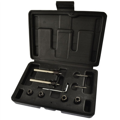 AB Tools 9Pc Spot Weld Cutter Set Remover With Interchangeable Cutters 3/8" & 5/16" from B&Q