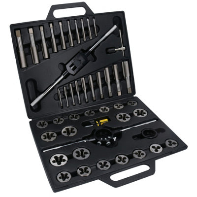 Ab Tools Af / Imperial / Unf - Unc Tap And Die Set 45Pcs