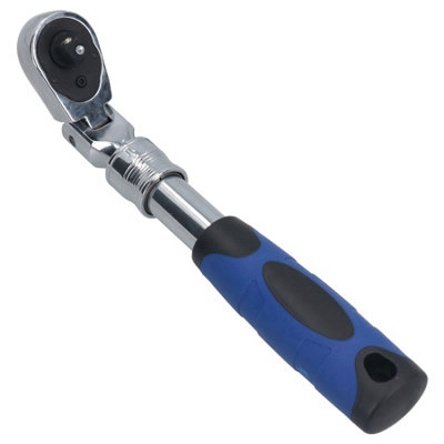 AB Tools 3/8" Drive Ratchet Flexible Extending Extendable Socket Driver 240-340mm from B&Q