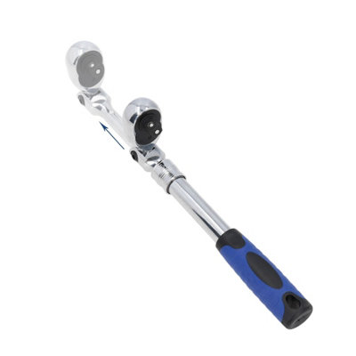 AB Tools 1/2" Drive Ratchet Flexible Extending Extendable Socket Driver 345490mm from B&Q