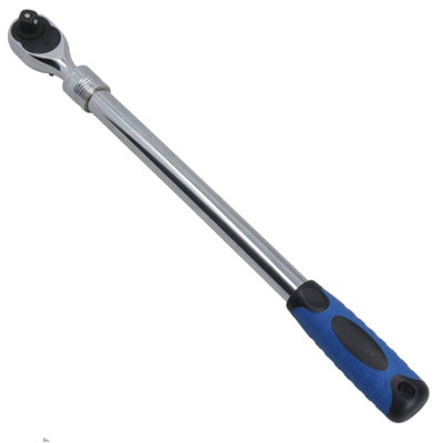 AB Tools 1/2" Drive Extendable Ratchet 18-24" (460mm-610mm) Socket Driver By Us-Pro At315 from B&Q
