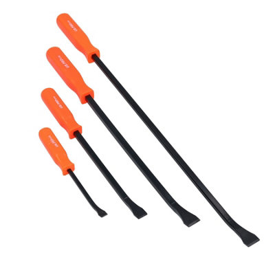 AB Tools 4Pc Pry Bar Wrecking Crow Crowbar Remover Removal Tools 200mm600mm from B&Q