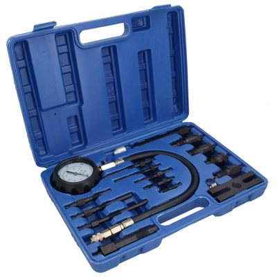 AB Tools Universal Diesel Engine Compression Tester Glow Plugs Injectors Quick Release from B&Q