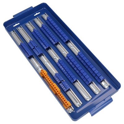AB Tools Socket And Screwdriver Tray Rack Holder 1/43/81/2 Drive 110Pc At624 from B&Q