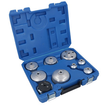 AB Tools 3/8" Drive Oil Filter Cup Type Wrench Remover Removal Installer Tool 9Pc Set from B&Q