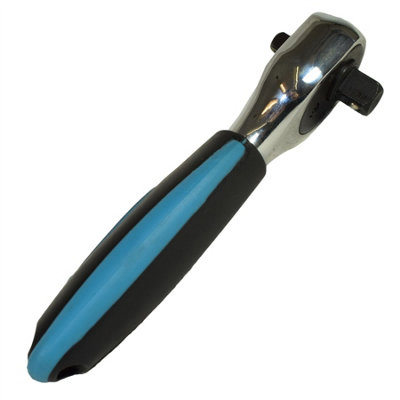 Ab Tools 1/4In And 3/8In Drive Stubby Double Headed Ratchet 72 Teeth