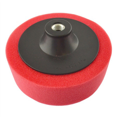 AB Tools 150mm M14 Thread Soft Polishing Mop Sponge Buffing Wheel Polisher from B&Q