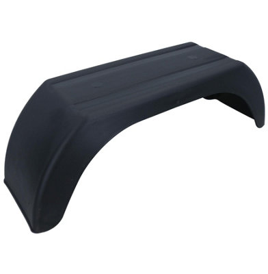 AB Tools Mudguard For Trailer Wheels 8" Plastic Single / Wing / Fender from B&Q