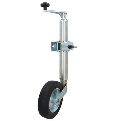 AB Tools 48mm Jockey Wheel With Clamp For Caravan Boat Trailer from B&Q