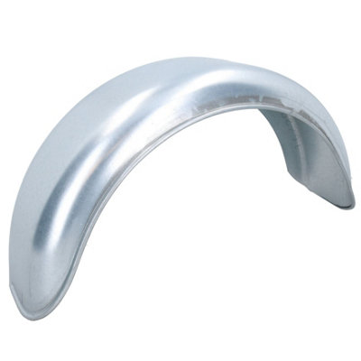 AB Tools 8" Trailer Mudguard Galvanised Steel / Wing /  Fender (Single) from B&Q