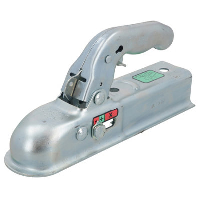AB Tools Pressed Steel 50mm Coupling / Hitch Unbraked from B&Q