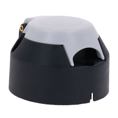 B&Q -  Tow Bar Electrics 7 Pin S Type Plastic Grey Socket For Caravans Tr044