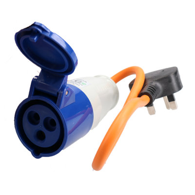 B&Q -  CaravanGeneratorBoat Uk Mains Adapter 230V Uk Mains Tr132