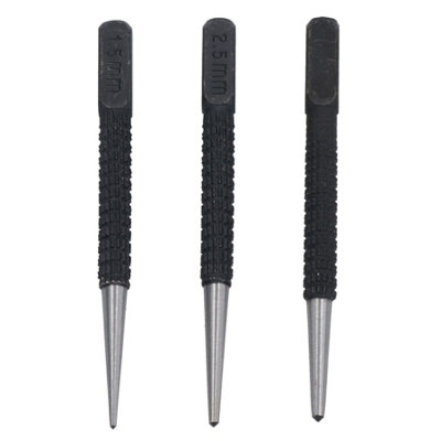 AB Tools Centre Punch / Dot Marking 3Pc Metal Marking Centre Wood Scribe Nail from B&Q