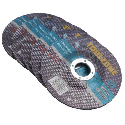 B&Q -  Cutting Discs 4 1/2" (115mm) Angle Grinder Air Cut Off 3.2mm Thick 20 Pack