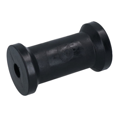 Ab Tools Boat / Jetski / Dinghy Trailer Keel Flat Rollers Rubber 127Mm 19Mm Bore Ubr23