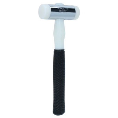 AB Tools Thor 38mm 712 Nylon Faced Work Glazing Window Beads Hammer Mallet from B&Q