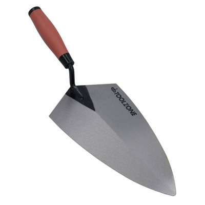 AB Tools 11" Brick Laying Trowel With Rubber Handle Grip / Comfort Cement from B&Q
