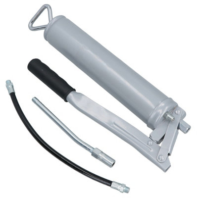 AB Tools 15Oz Grease Gun With Flexi And Fixed Hoses Lever Action Piston Grip Pump from B&Q