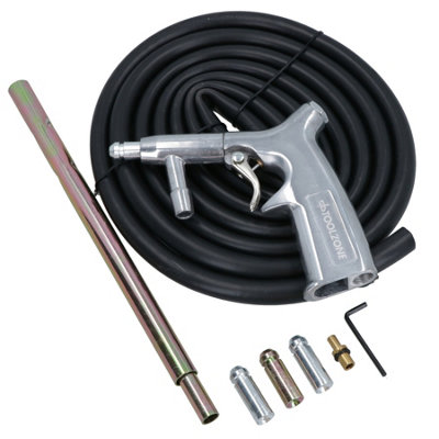 AB Tools Air Sandblaster Kit Grit Shot Sand Blaster Heavy Duty from B&Q