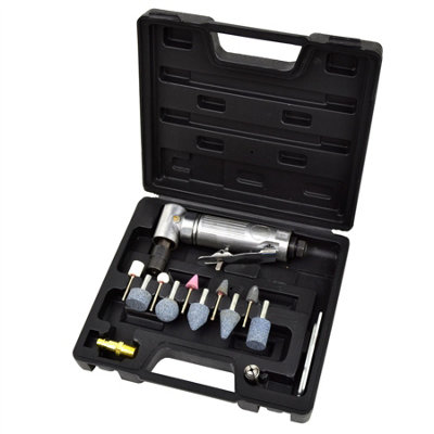 AB Tools Air Angle Die Grinder Buffer 20000Rpm Selection Grinding Stone from B&Q